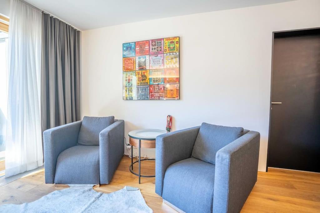 Moderne Wohnung Mit Ausblick Und Viel Sonne Zermatt Exterior photo