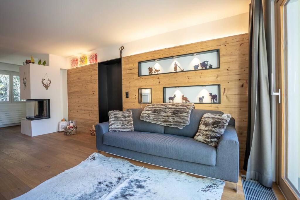 Moderne Wohnung Mit Ausblick Und Viel Sonne Zermatt Exterior photo